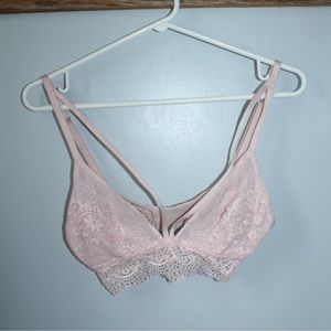 Victoria's Secret Size Large Unlined Bralette Pink